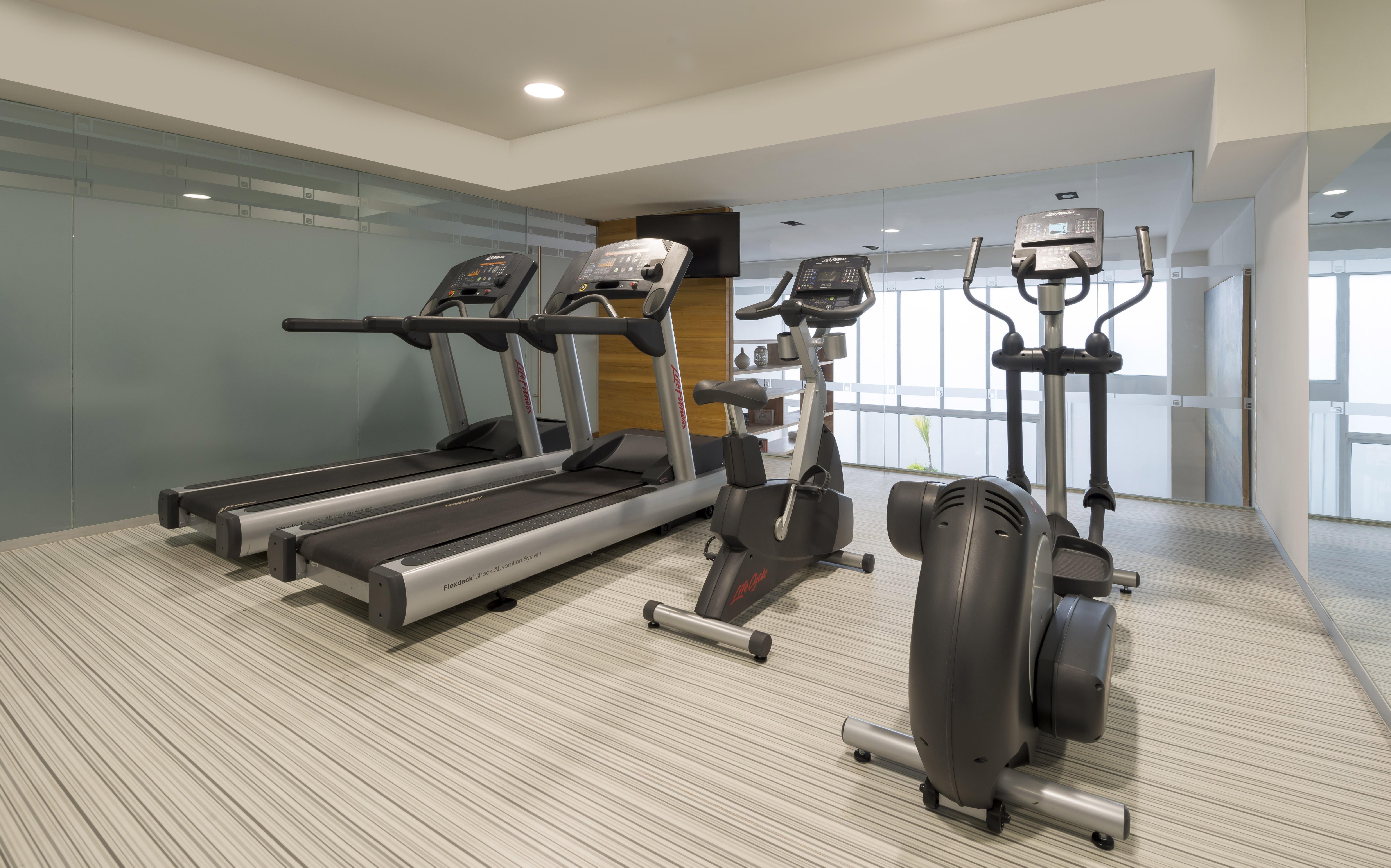 Camino Real Puebla Angelopolis 호텔 외부 사진 Elliptical cross trainer (right)