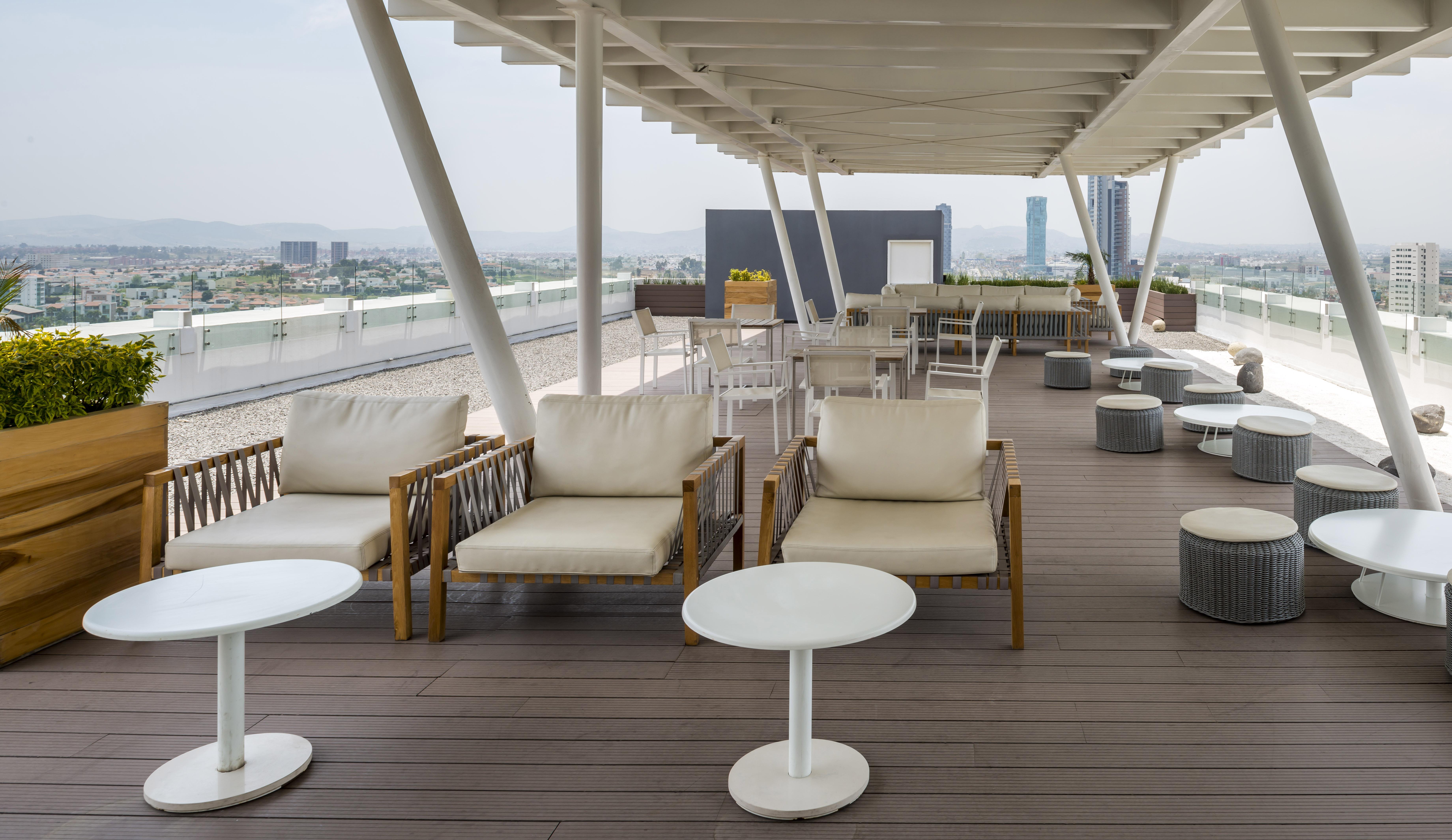 Camino Real Puebla Angelopolis 호텔 외부 사진 Rooftop lounge