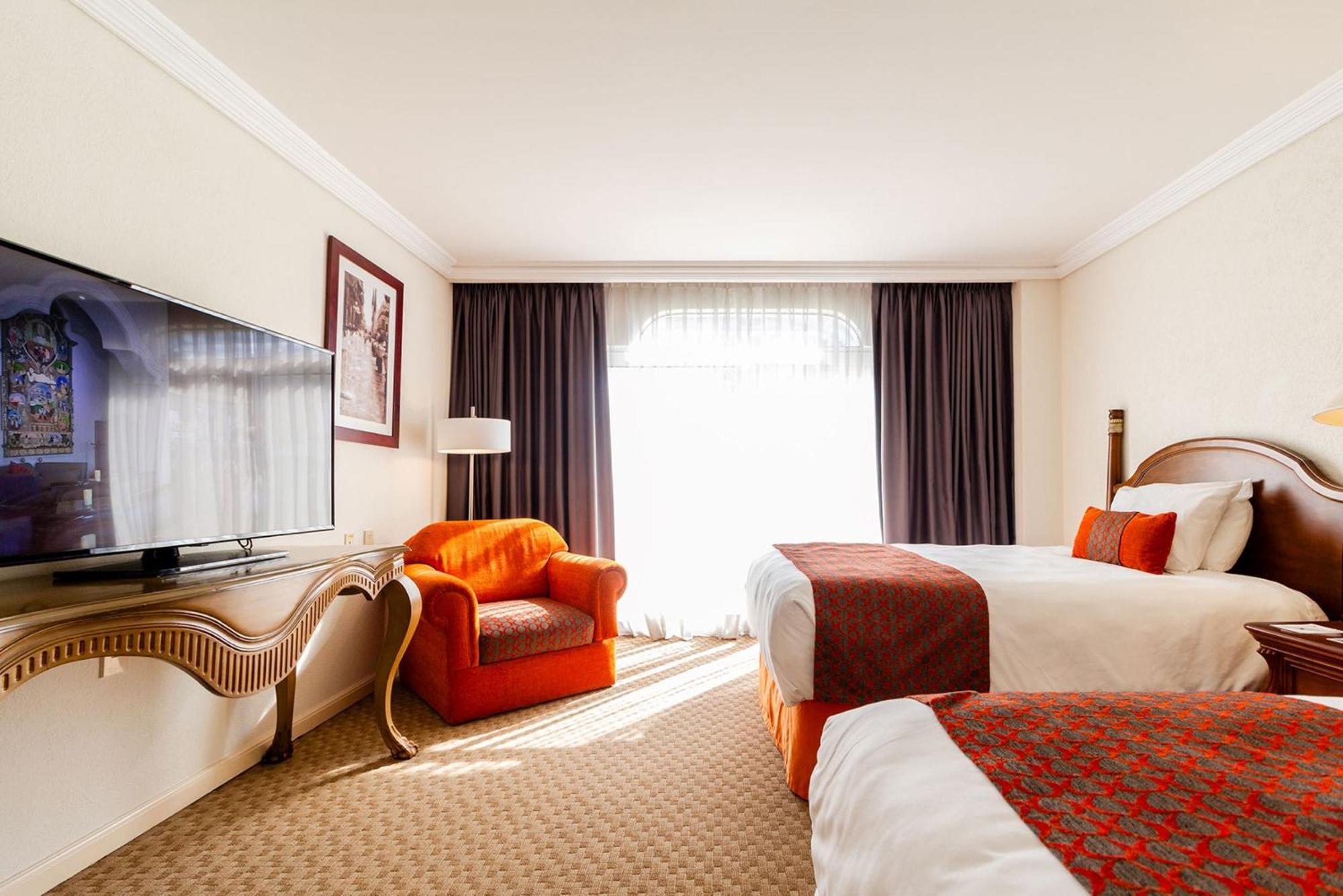 Camino Real Puebla Angelopolis 호텔 외부 사진 A room at the hotel